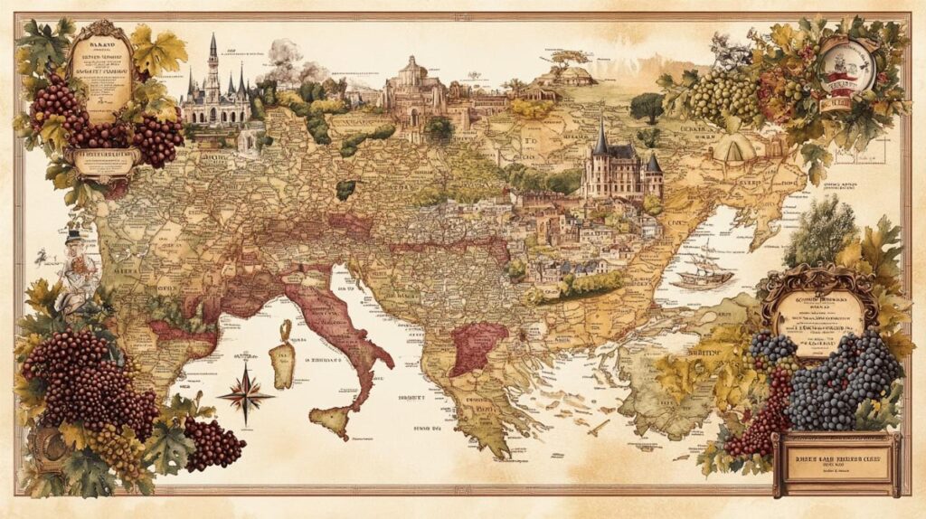Les cepages de vins francais par regions viticoles : decouvrez les mariages gastronomiques ideaux